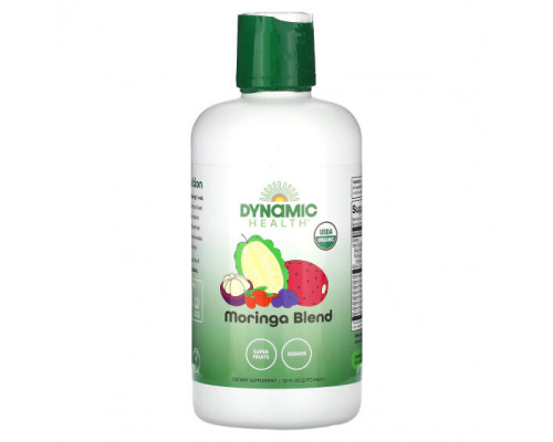 Суперфуды Dynamic Health, Смесь моринги, 946 мл (32 жидк. Унции) Суперфуды Dynamic Health, Смесь моринги, 946 мл (32 жидк. Унции)