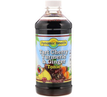 Dynamic Health  Laboratories, Tart Cherry Turmeric & Ginger Tonic, 16 fl oz (473 ml)