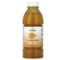 Имбирь и куркума Dynamic Health, Turmeric Gold, куркума, 473 мл (16 жидк. унций)