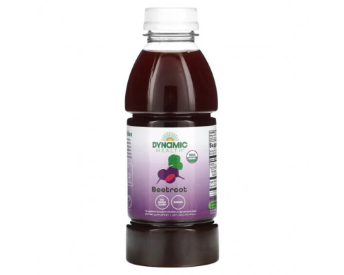 Овощи Dynamic Health, Свекла, 473 мл (16 жидк. Унций) Овощи Dynamic Health, Свекла, 473 мл (16 жидк. Унций)