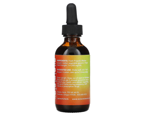 Eclectic Institute, Propolis, 2 fl oz ( 60 ml) Eclectic Institute, Propolis, 2 fl oz ( 60 ml)