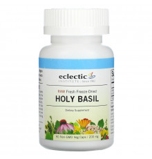 Eclectic Institute, Holy Basil, 200 mg, 90 Non-GMO Veg Caps