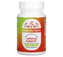 Eclectic Institute, Freeze Dried Fresh, Adrenal Support, 400 mg, 45 Veg Caps