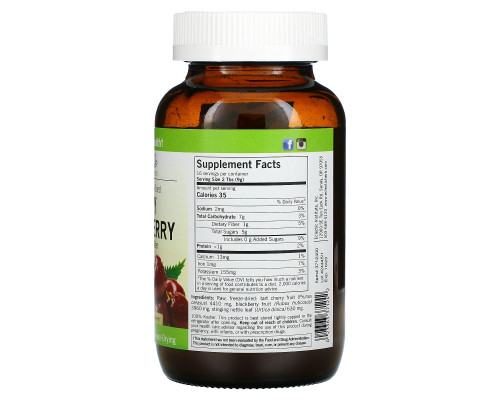 Eclectic Institute, Berry Tart Cherry, цельнопищевой порошок из вишни, 5,1 унций (144 г) Eclectic Institute, Berry Tart Cherry, цельнопищевой порошок из вишни, 5,1 унций (144 г)