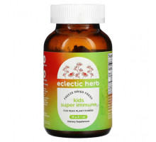 БАДы для укрепления иммунитета Eclectic Institute, Freeze Dried Fresh, Kids Super Immune, 60 г (2,1 унции)