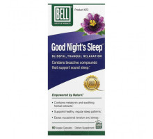 Для здорового сна Bell Lifestyle, Good Night's Sleep, 60 растительных капсул