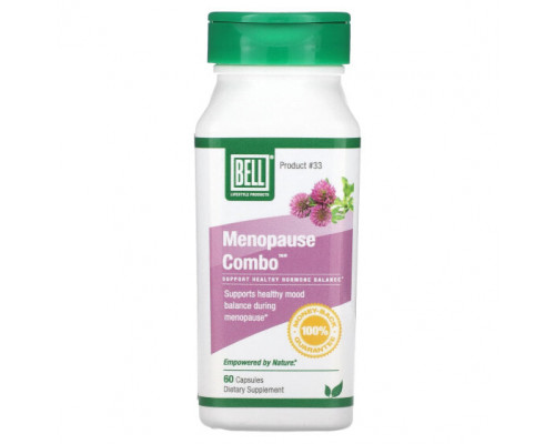 Регуляция гормонального фона Bell Lifestyle, Menopause Combo, 60 растительных капсул Регуляция гормонального фона Bell Lifestyle, Menopause Combo, 60 растительных капсул