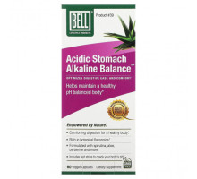 Витаминно-минеральные комплексы Bell Lifestyle, Acidic Stomach Alkaline Balance, 60 растительных капсул