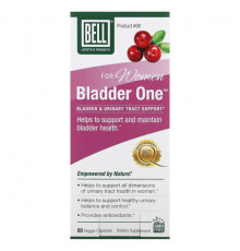 Растительные экстракты и настойки Bell Lifestyle, Для женщин, Bladder One, 60 растительных капсул