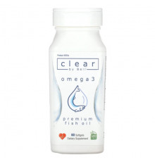 Рыбий жир и Омега 3, 6, 9 Bell Lifestyle, Clear by Bell, омега-3, 60 капсул