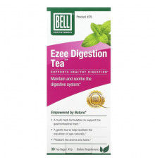 Травяные сборы и чаи Bell Lifestyle, Чай Ezee Digestion, 30 чайных пакетиков (45 г)