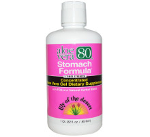 Lily of the Desert, Aloe Vera 80, формула для желудка, 0,95 л