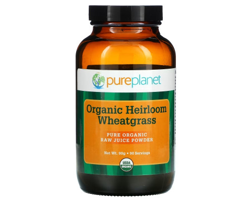 Pure Planet Organic зеленый камут негибридные ростки пшеницы 90 г