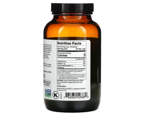 Pure Planet Organic зеленый камут негибридные ростки пшеницы 90 г