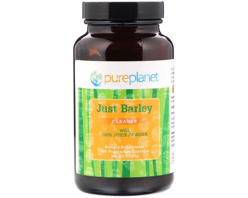 Pure Planet Just Barley 333 мг 180 вегетарианских капсул Pure Planet Just Barley 333 мг 180 вегетарианских капсул