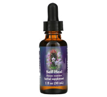 Flower Essence Services Self-Heal Flower Essence 1 fl oz (30 ml)