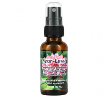 Растительные экстракты и настойки Flower Essence Services, Fear-Less, цветочная эссенция и эфирное масло, 30 мл
