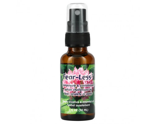 Растительные экстракты и настойки Flower Essence Services, Fear-Less, цветочная эссенция и эфирное масло, 30 мл Растительные экстракты и настойки Flower Essence Services, Fear-Less, цветочная эссенция и эфирное масло, 30 мл