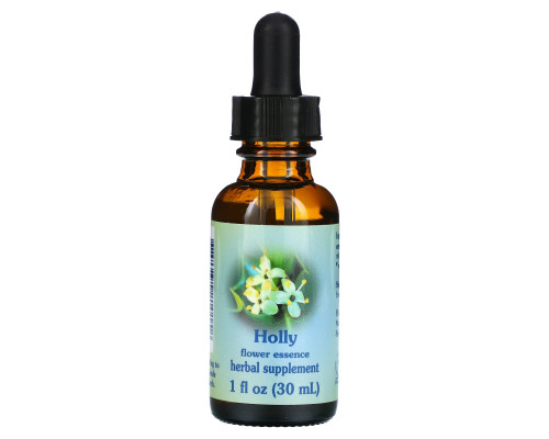 Flower Essence Services Лечебные травы Холли Цветочный Сущности 1 жидких унции (30 мл) Flower Essence Services Лечебные травы Холли Цветочный Сущности 1 жидких унции (30 мл)