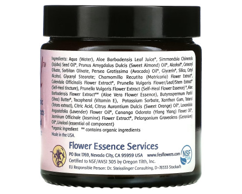Flower Essence Services Self Heal Skin Cream 4 fl oz (118 ml) Flower Essence Services Self Heal Skin Cream 4 fl oz (118 ml)