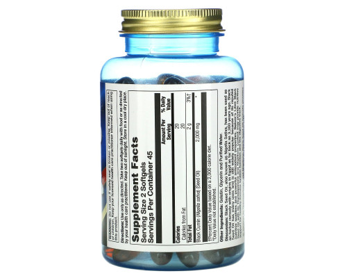 Health From The Sun, Black Seed Oil, 90 Softgels Health From The Sun, Black Seed Oil, 90 Softgels