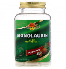 Health From The Sun, Монолаурин, 90 вегетарианских капсул