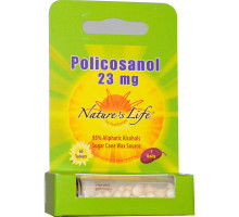 Nature's Life, Поликосанол, 23 мг, 60 таблеток