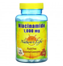 Nature's Life, Niacinamide, 1,000 mg, 100 Tablets