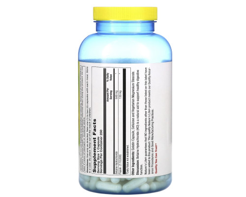 Nature's Life, Бетаин гидрохлорид (Betaine HCl), 648 мг, 250 капсул Nature's Life, Бетаин гидрохлорид (Betaine HCl), 648 мг, 250 капсул