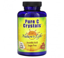 Витамин C Nature's Life, Чистые кристаллы C, 226 г (8 унций)