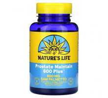Мужское здоровье Nature's Life, Prostate Support 600 Plus, 100 капсул
