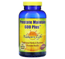 Nature's Life, Prostate Maintain 600 Plus, 250 Vegetarian Capsules