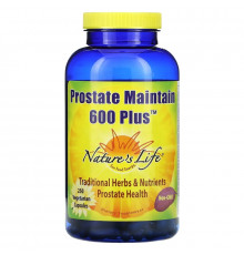 Nature's Life, Prostate Maintain 600 Plus, 250 Vegetarian Capsules