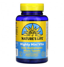 Витаминно-минеральные комплексы Nature's Life, Mighty Мини Vite, мультивитамины для ежедневного приема, 240 микротаблеток