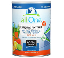 All One, Nutritech, Original Formula, Multiple Vitamin & Mineral Powder, Unflavored, 2.2 lbs (1,000 g)