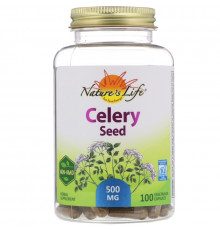 Nature's Herbs, Семя сельдерея, 100 капсул