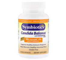 Symbiotics Кандида баланс с колострум Плюс и пробиотиками 120 капсул