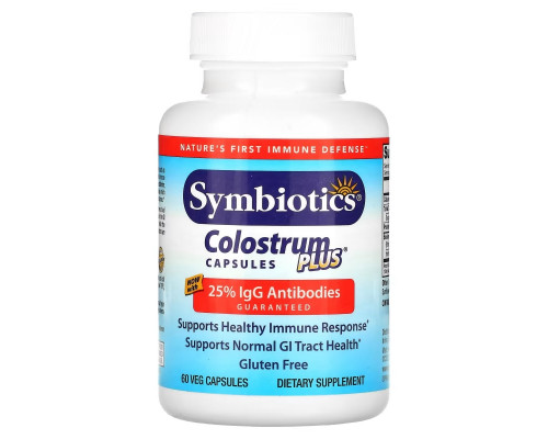 Symbiotics Молозиво Плюс 60 Капсул Symbiotics Молозиво Плюс 60 Капсул