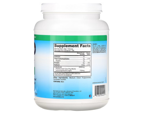 Symbiotics Symbiotics Молозиво Плюс порошок 21 унций (595 г) Symbiotics Symbiotics Молозиво Плюс порошок 21 унций (595 г)