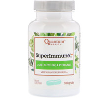 Quantum Health, Супер Иммун+, мощная вегетарианская формула продукт, 90 капсул
