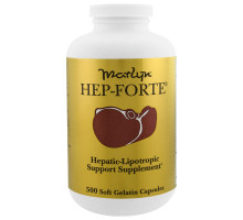 Naturally Vitamins, Marlyn, средство для печени Hep-Forte, 500 желатиновых капсул