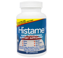 Naturally Vitamins, Histame, пищевая добавка от непереносимости пищевых продуктов, 30 капсул