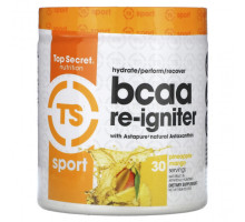 Аминокислоты Top Secret Nutrition, Sport, BCAA Re-Igniter с астаксантином Astapure, ананас и манго, 279 г (9,84 унции)