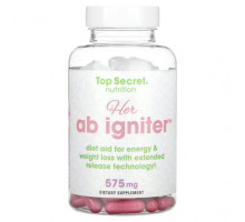 Травы и натуральные средства Top Secret Nutrition, Her, Ab Igniter, 575 мг, 90 капсул с замедленным высвобождением