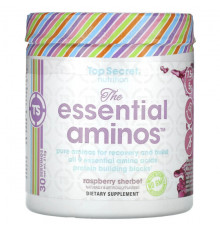 Аминокислоты Top Secret Nutrition, The Essential Aminos, малиновый щербет, 315 г (11,11 унции)