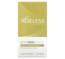Ageless Foundation Laboratories UltraDerm Gold Collagen Booster 60 Capsules