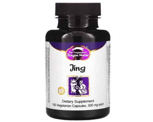 Dragon Herbs Jing 500 мг 100 растительных капсул Dragon Herbs Jing 500 мг 100 растительных капсул