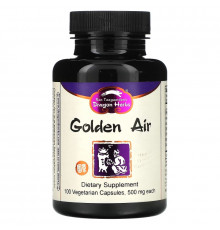 Dragon Herbs ( Ron Teeguarden ), Golden Air, 500 mg, 100 Vegetarian Capsules