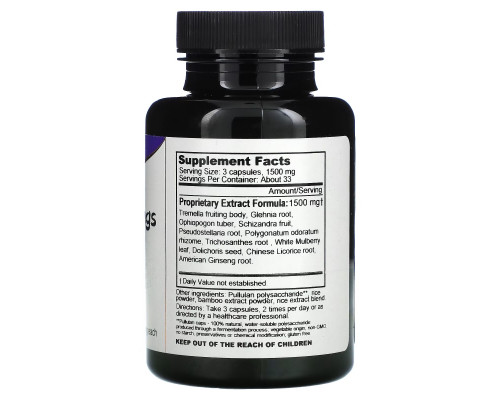 Dragon Herbs Молодые легкие 500 мг 100 растительных капсул Dragon Herbs Молодые легкие 500 мг 100 растительных капсул