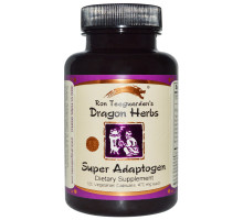 Dragon Herbs Супер адаптоген 500 мг 100 растительных капсул